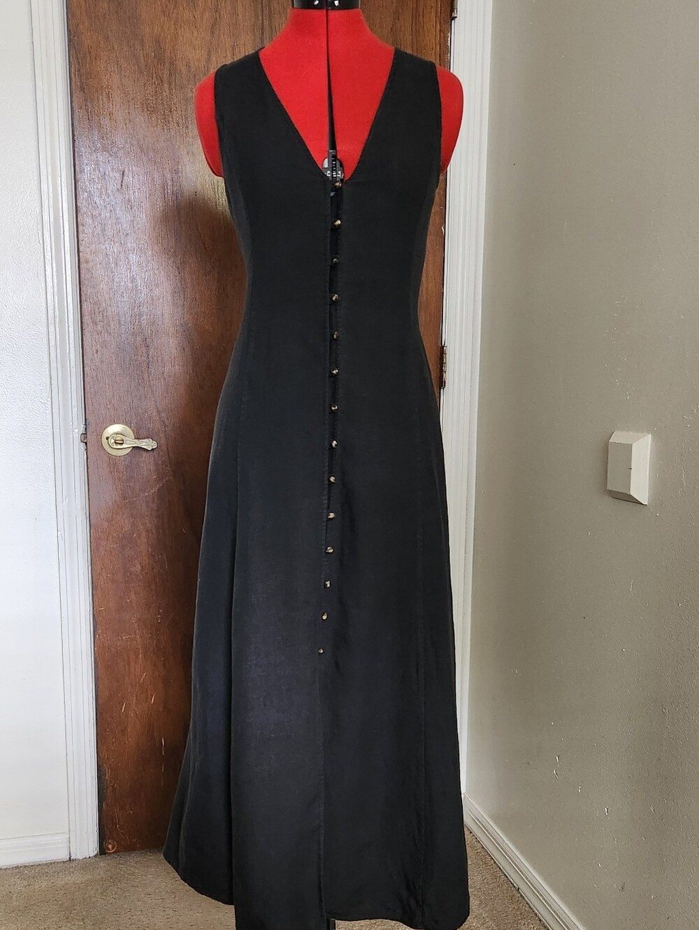 Sezane Fitia Dress Black